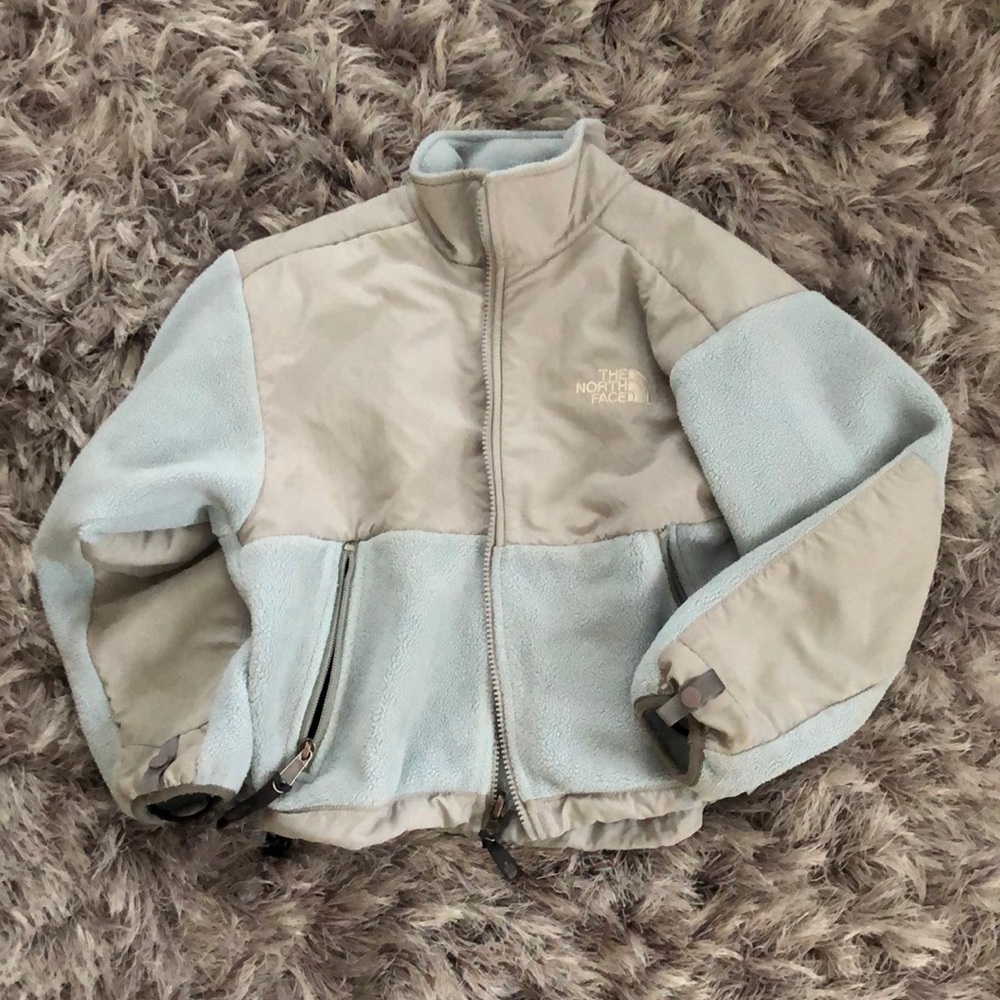 XS youth North Face Sweater 4-5 girls boys Blue